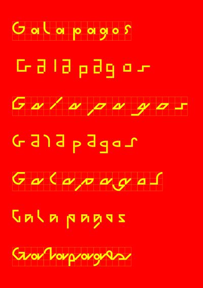 Galapagos Typeface
