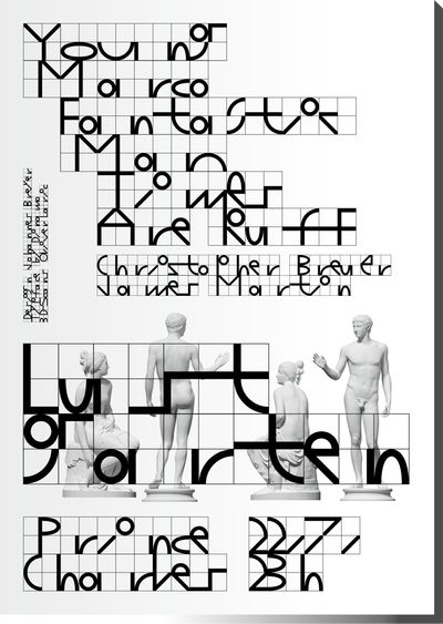 Lustgarten poster designed by Johannes Breyer